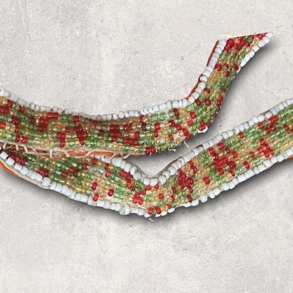 FSP | Vintage Women’s Beaded Shoulder bag Tote - Picture 6 of 13